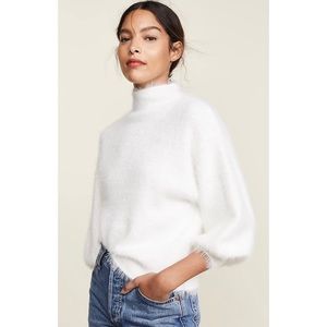 Line & Dot fuzzy Alder sweater